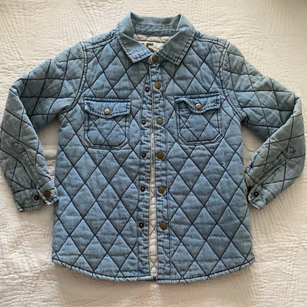 Button up Jean sweater